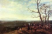 Wilhelm von Kobell Belagerung von Kosel oil painting